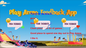 AI 201- C64 Project Play Arena Feedback App