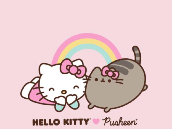 hello Kitty and puheen