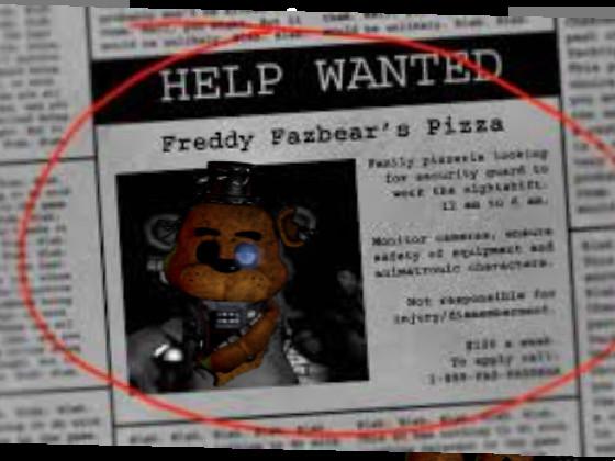 five nights after Freddy's 