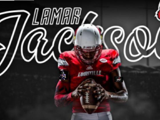 Football: lamar Jackson 1