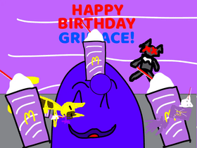 Happy Birthday Grimace