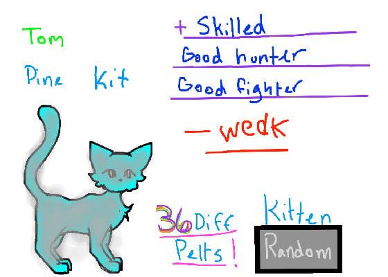 (kit) warrior cat generator 1