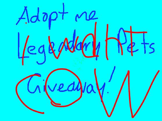 Adopt Me Giveaway 1 1 1