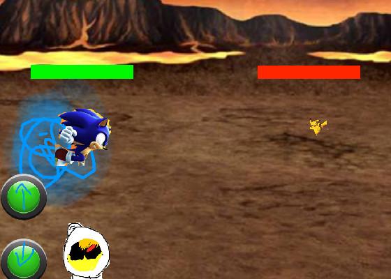 sonic vs pikachu first battle 1