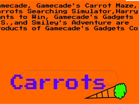 Carrots Searching Simulator