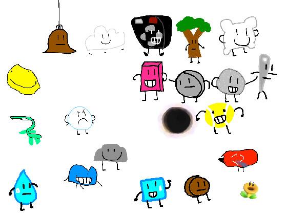 BFDI, Characters! 1