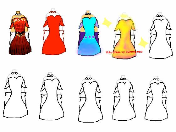 🏵design a dress🏵 1 1