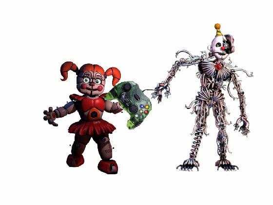 circus baby is controlling Ennard