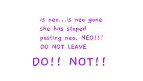 IS NEO GONE
