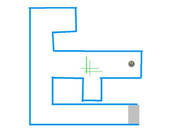 pathfinding test made in a day