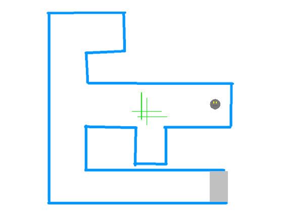 pathfinding test made in a day