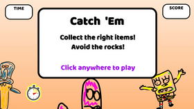 Patrick Catch SpongeBob