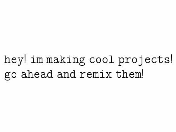 remix my projects