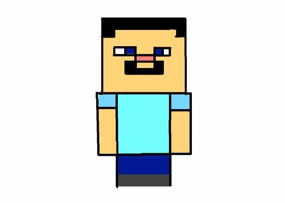 Minecraft steve 1