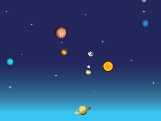 Solar System Display 2