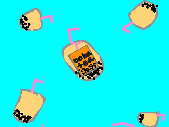 boba tea can float!