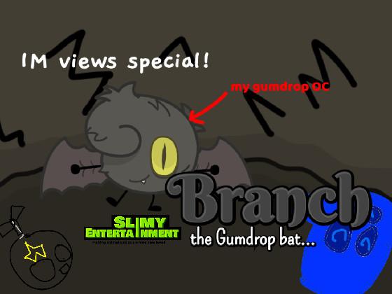 Cutiecopter reacts to Branch, The Gumdrop Bat!