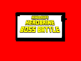 minecraft herobrine boss battle