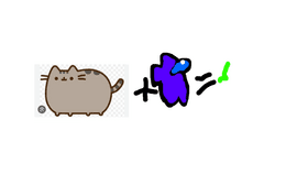 pusheen is in amongus