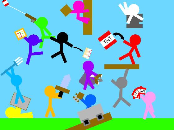 Stickman Minecraft P.v.P.