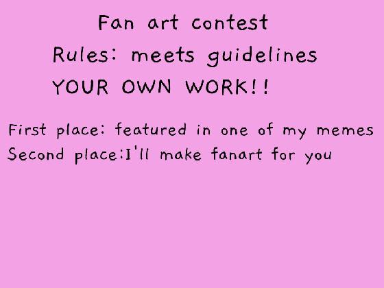 Fanart contest