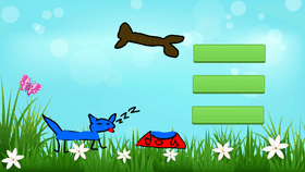 Blue dog Virtual pet