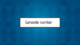 random number generator