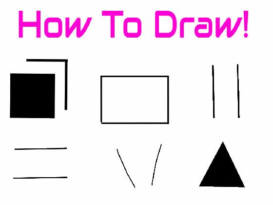 How to draw!