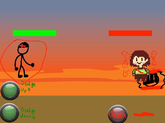 stickman  vs chara mega hard  1