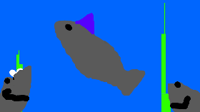 OMG ITS A FISH