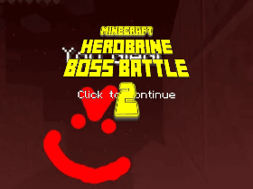 minecraft herobrine boss battle 2 (impossible)