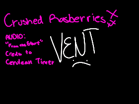 crushed raspberries//vent