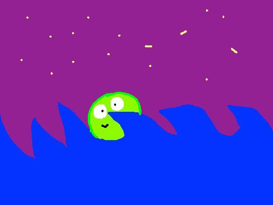 A PEA IN THE SEA