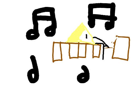 bill playing the piano [Gravity Falls Theme] (WIP) 1