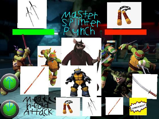 extreme ninja battle tmnt