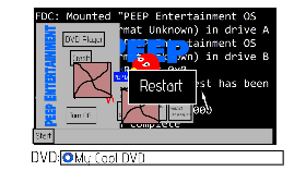 PEEP Entertainment OS (Updated) 1 1 (Disk: My Cool DVD)