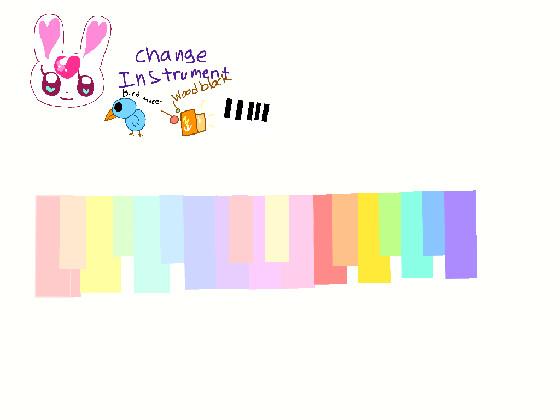 super rainbow piano