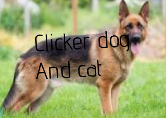 Dog and cat cicker for pet lovers!