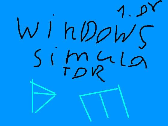 Windows simulator 1.0V