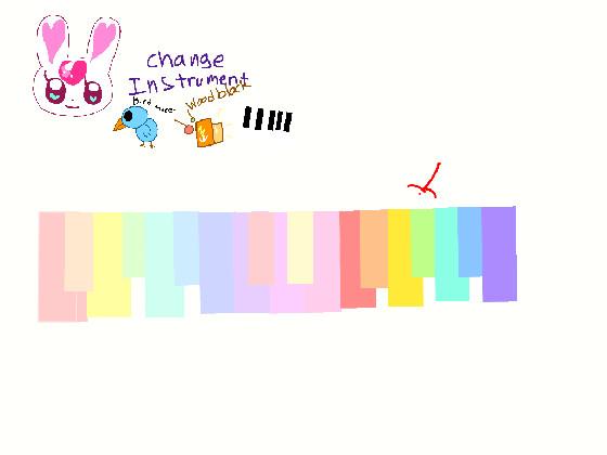 super rainbow piano 