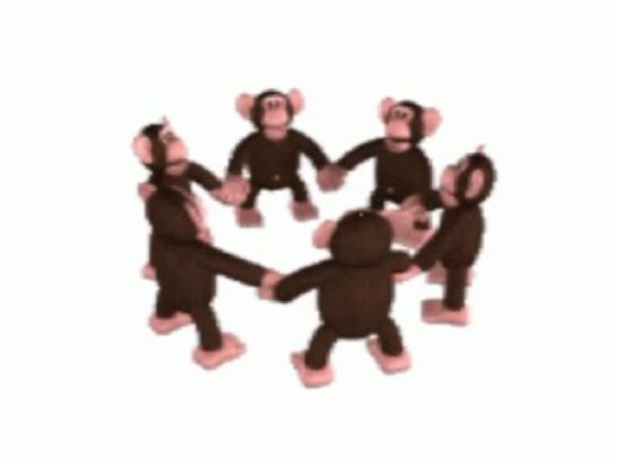 happy monkey circle