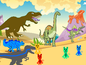 look at the dinos