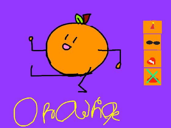 dancing orange 