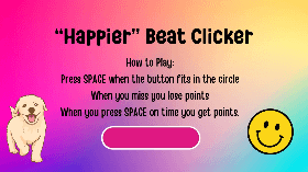 "Happier" beat clicker