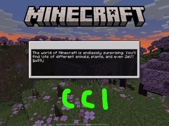 CCI:Minecraft Facts 1