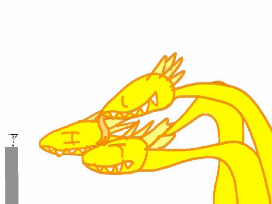 King Ghidorah in my style