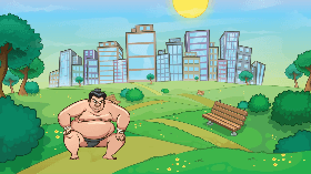 super sumo wrestler