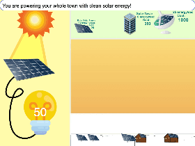 Solar Power Clicker