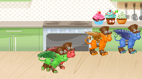 Cats want cupcakes!