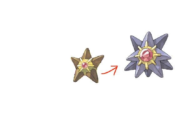 staryu evilution